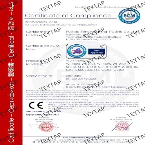 51veMiwDc4L._AC_.jpg Slip On Steel Toe Shoes Men Women Waterproof Non Slip Lightweight Comfortable Walking Loafers No-Laces