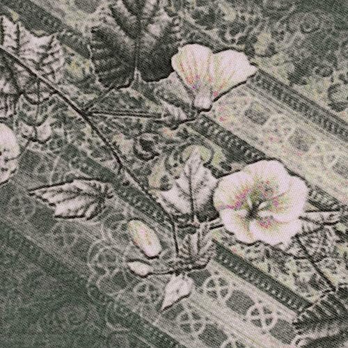 Womens Tops 3/4 Sleeve,Plus Size Fall Shirts for Women Casual Floral Printed Three Quarter Tunic top Loose Fit Blouse